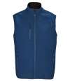 03825 Falcon BW SOL'S Falcon Recycled Soft Shell Bodywarmer Abyss Blue colour image